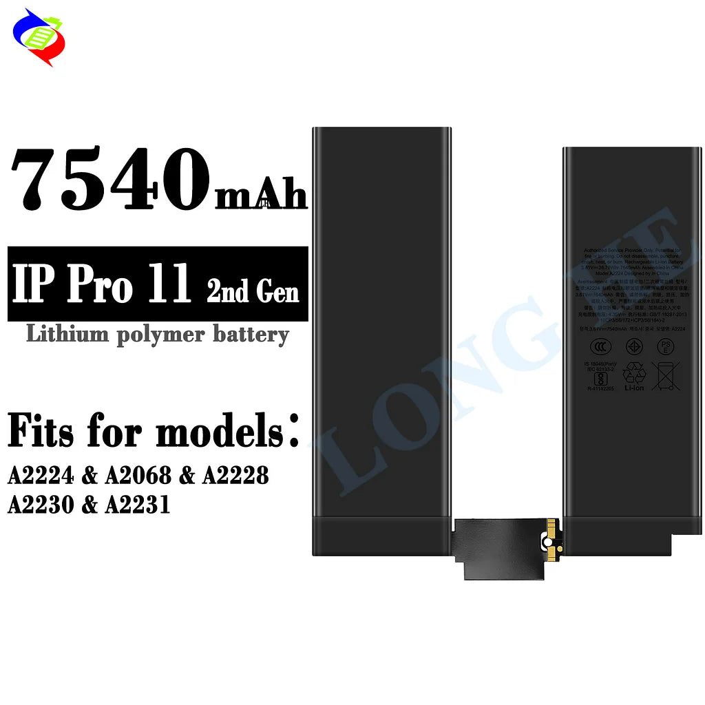 For iPad Pro 11inch (2020) 2nd Gen /A2068/A2228/A2230/A2231 Battery (SKU: 14028)