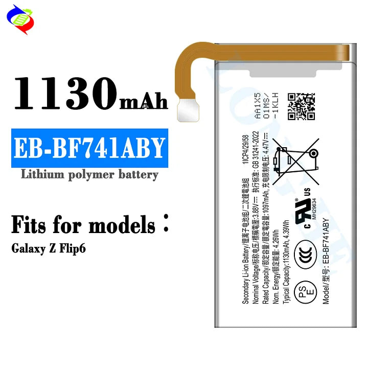 For Samsung Galaxy Z Flip6 Battery EB-BF741ABY (SKU: 22010)