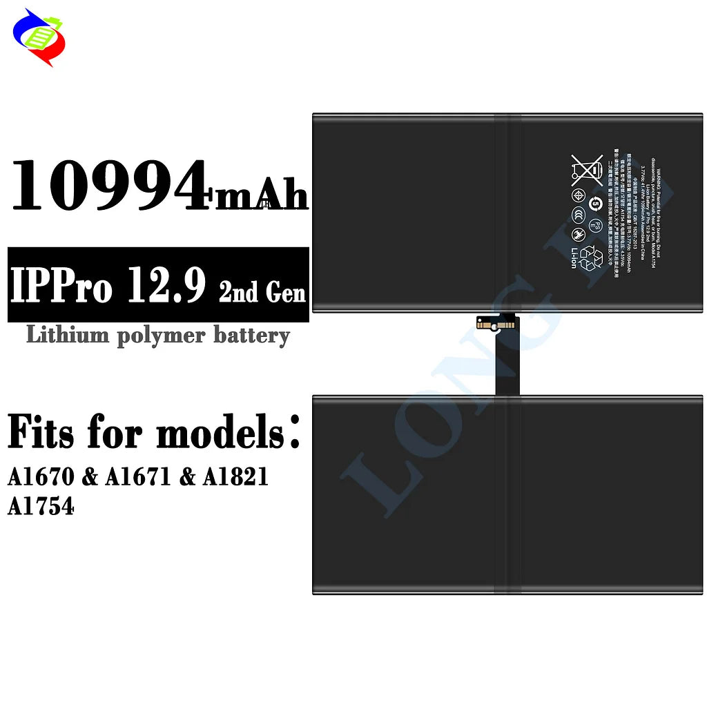 For iPad Pro 12.9inch (2017) 2nd Gen / A1670/A1671/A1821 Battery (SKU: 14025)