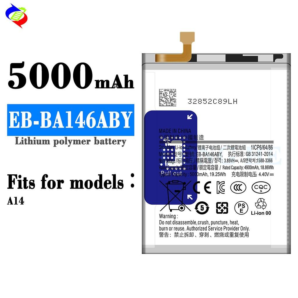 For Samsung Galaxy A14 / A145 Battery EB-BA146ABY (SKU: 21978)