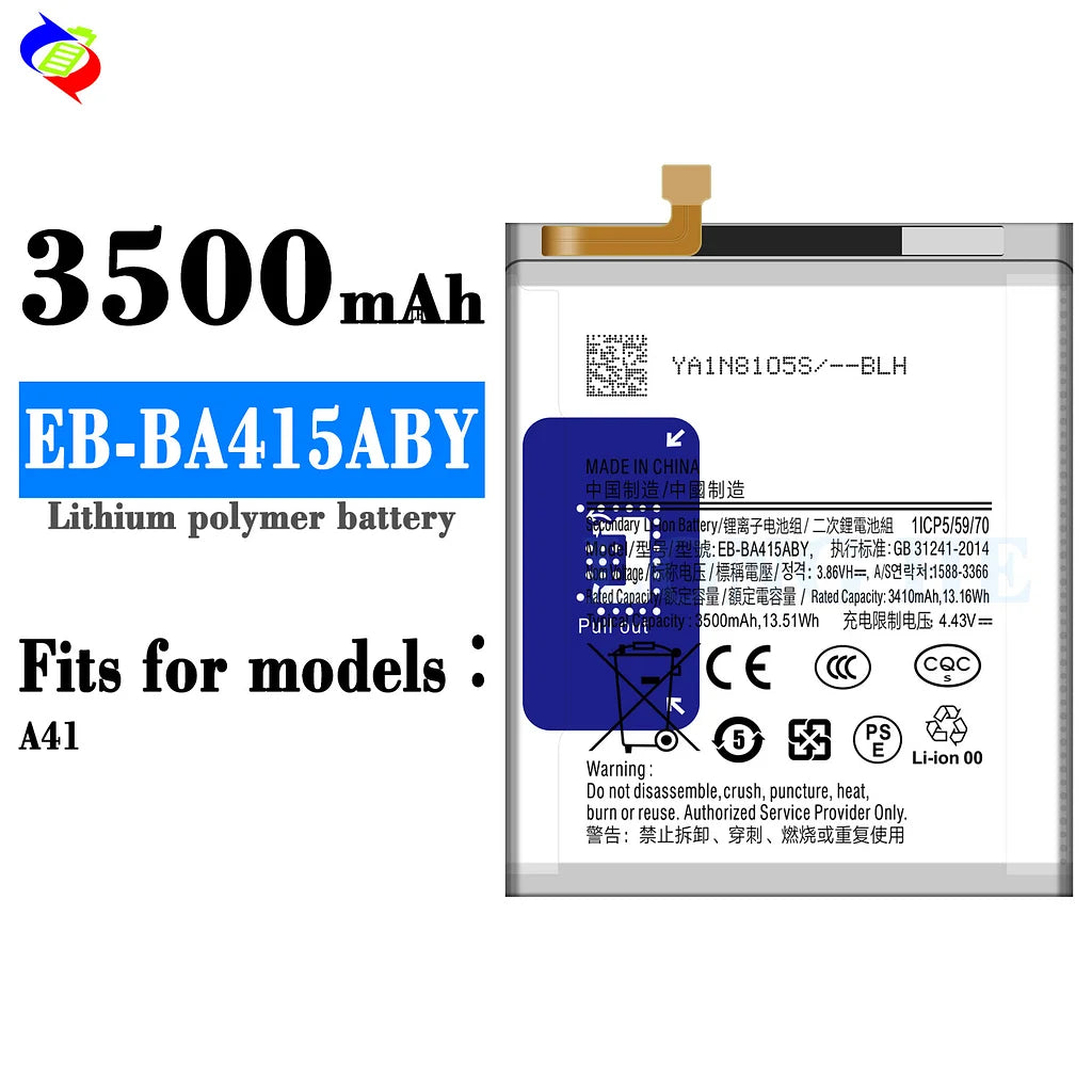 For Samsung Galaxy A41 / A415 Battery EB-BA415ABY (SKU: 21991)