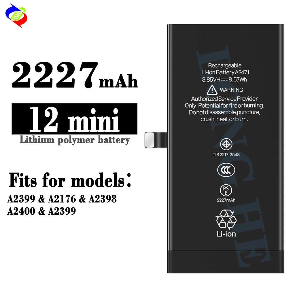 For iPhone 12 mini Standard Capacity Battery 2227mAh (SKU: 10806)