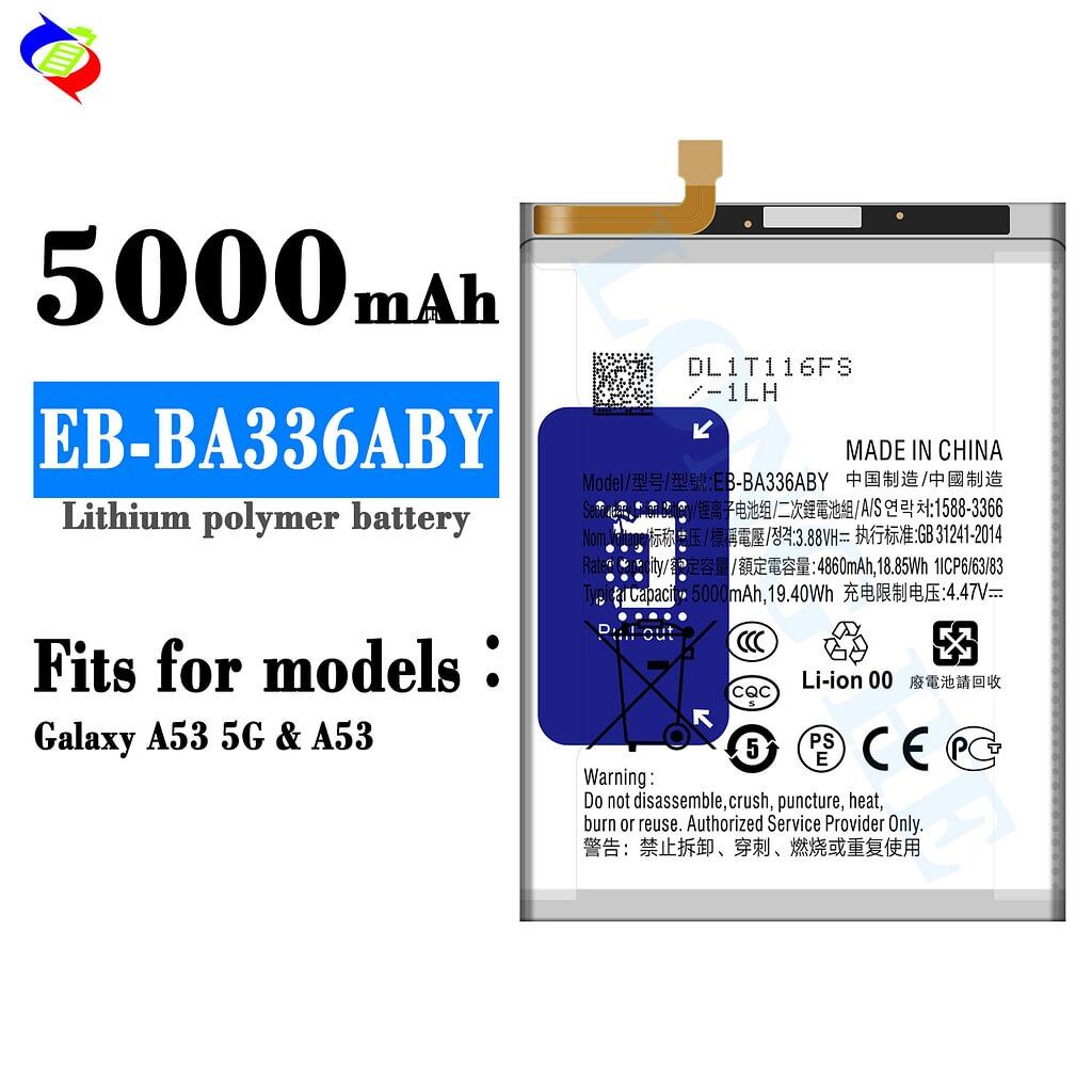 For Samsung Galaxy A53 5G / A536 Battery EB-BA336ABY (SKU: 21995)
