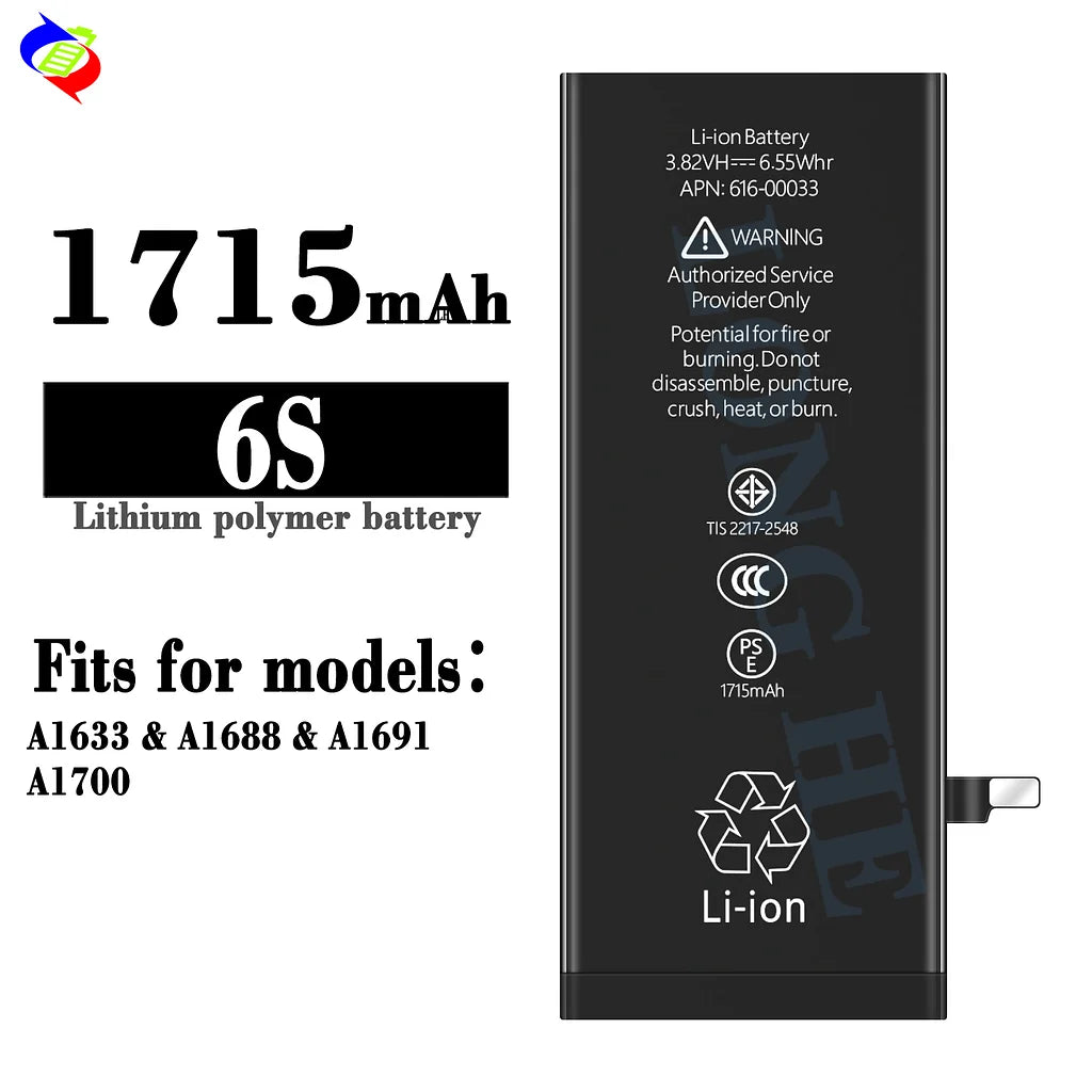 For iPhone 6s Standard Capacity Battery 1715mAh (SKU: 10774)