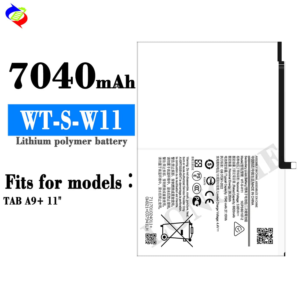 For Samsung Galaxy Tab A9 Plus 11" inch (2023) Battery (SKU: 22027)