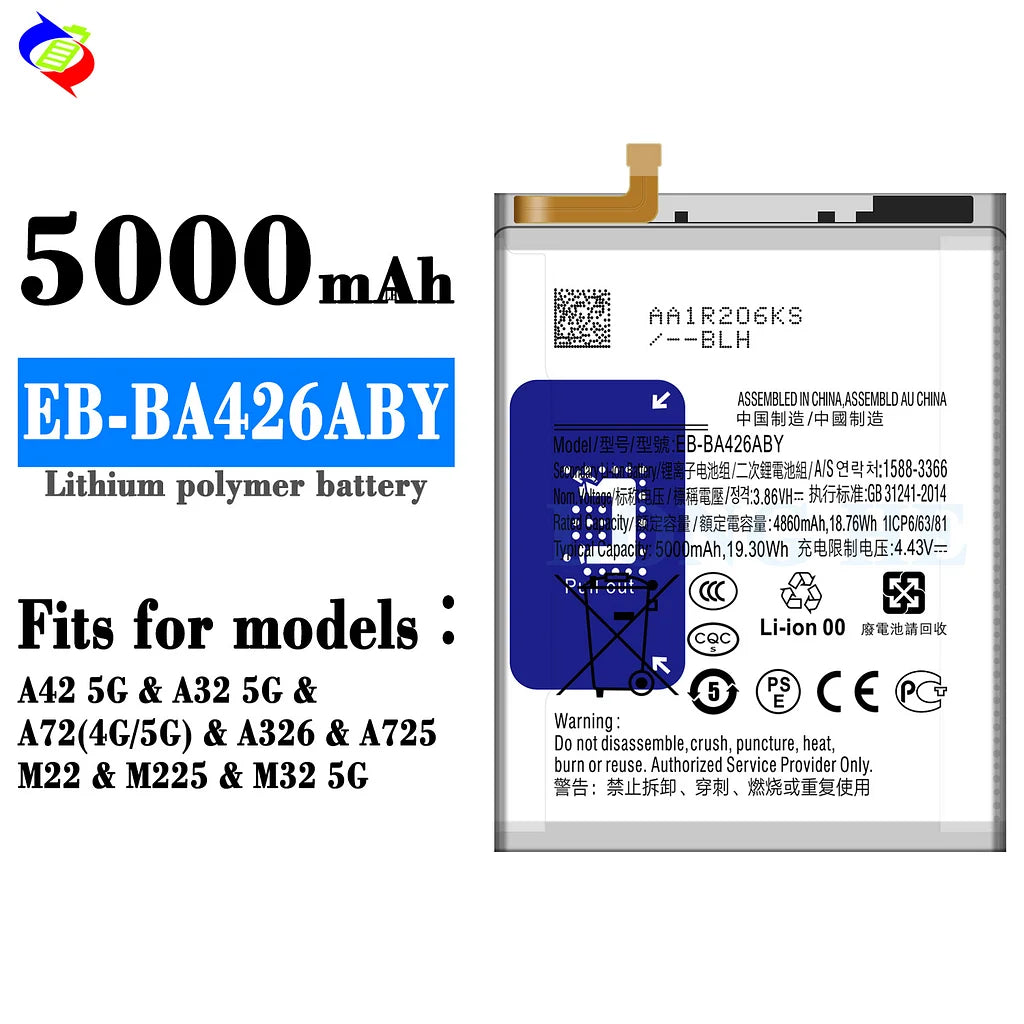 For Samsung Galaxy A42 5G / A426 / A32 5G / A326 / A72 / A725 Battery EB-BA426ABY (SKU: 21992)