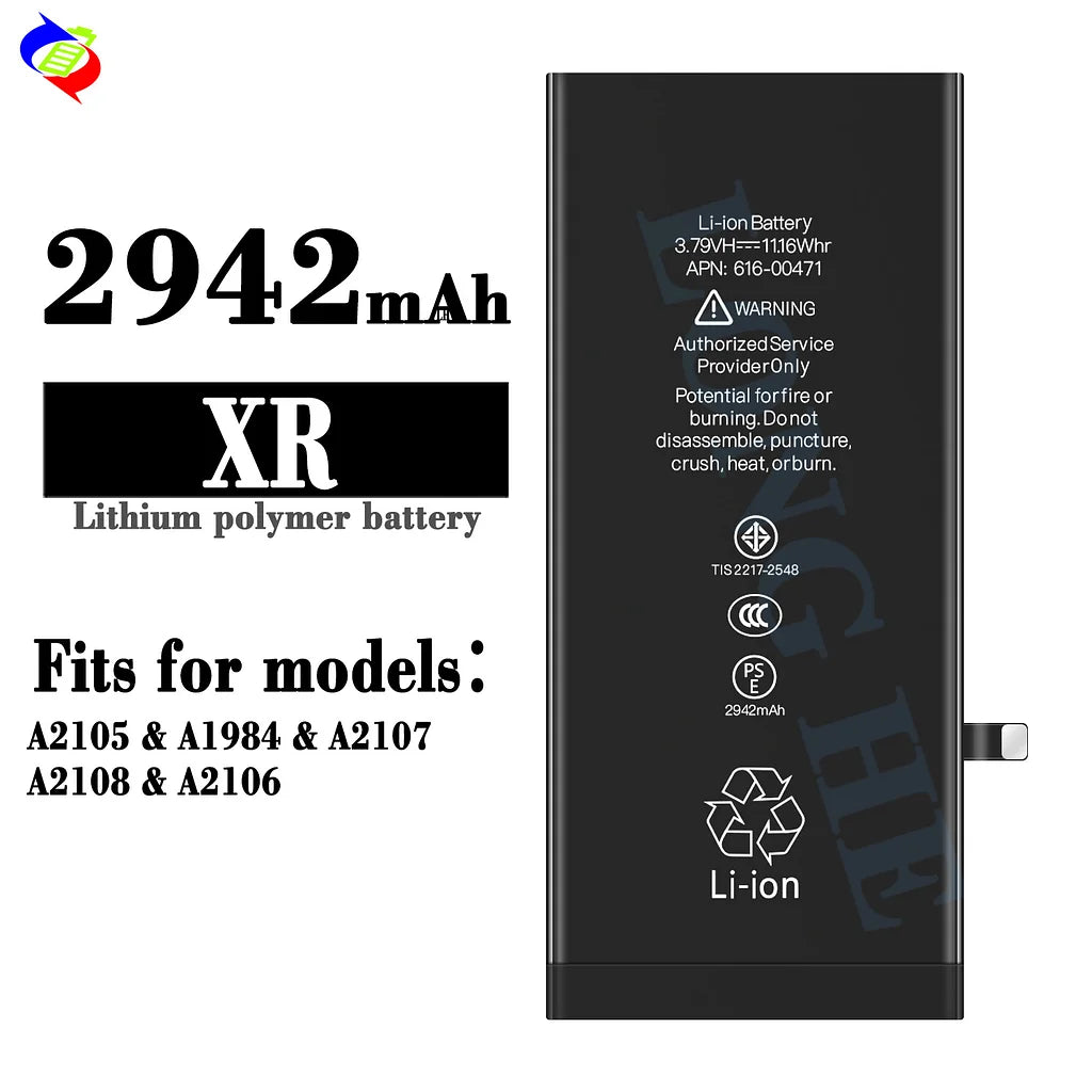 For iPhone XR Standard Capacity Battery 2942mAh (SKU: 10790)
