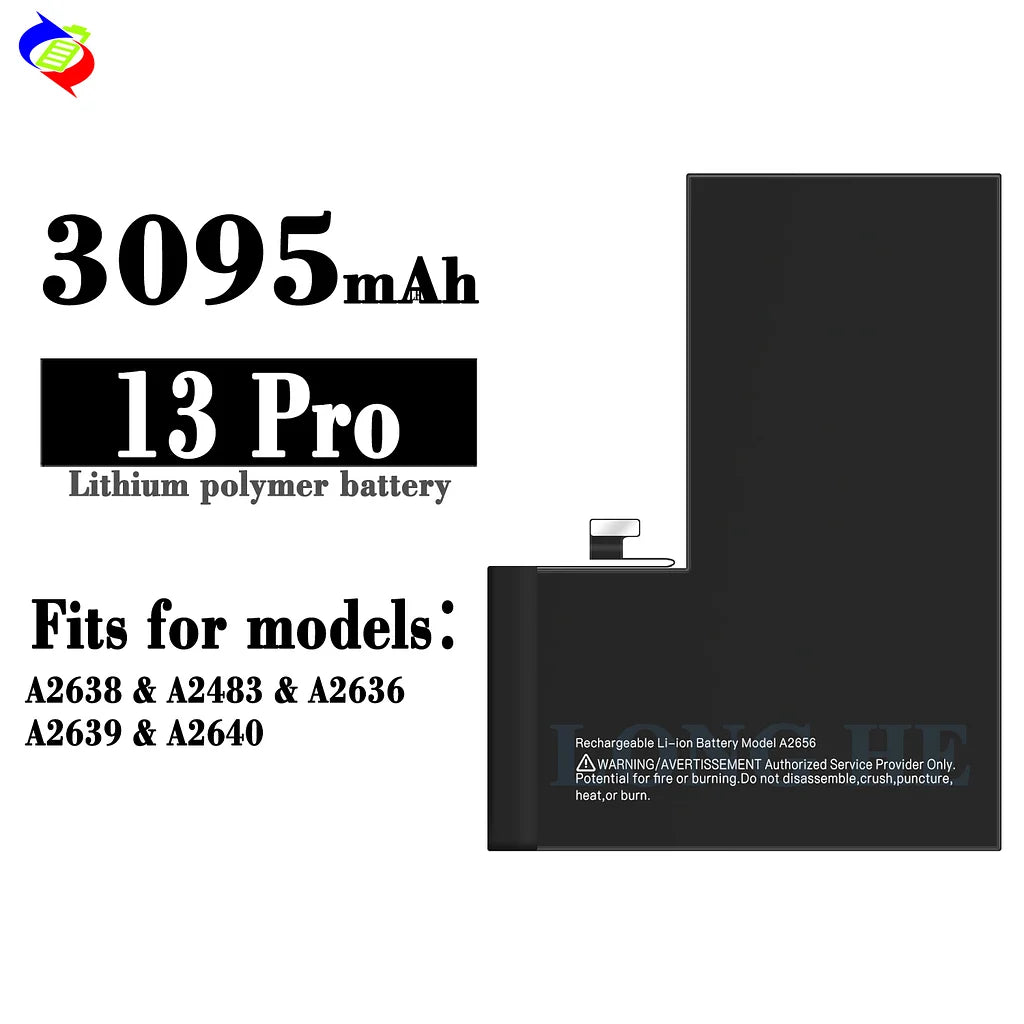 For iPhone 13 Pro Standard Capacity Battery 3095mAh (SKU: 10816)