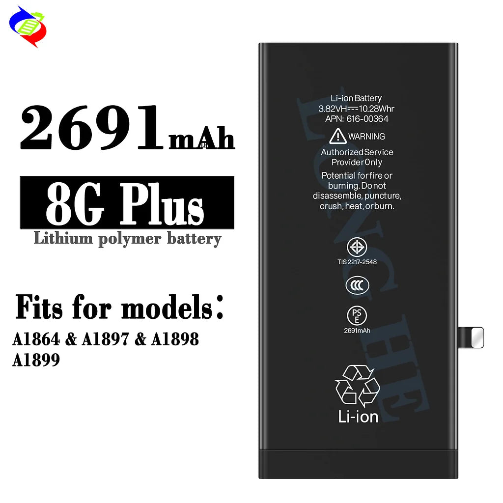 For iPhone 8 Plus Standard Capacity Battery 2691mAh (SKU: 10786)