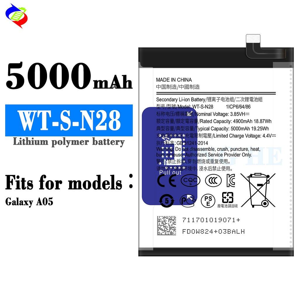 For Samsung Galaxy A05 / A055 Battery WT-S-N28 (SKU: 21921)