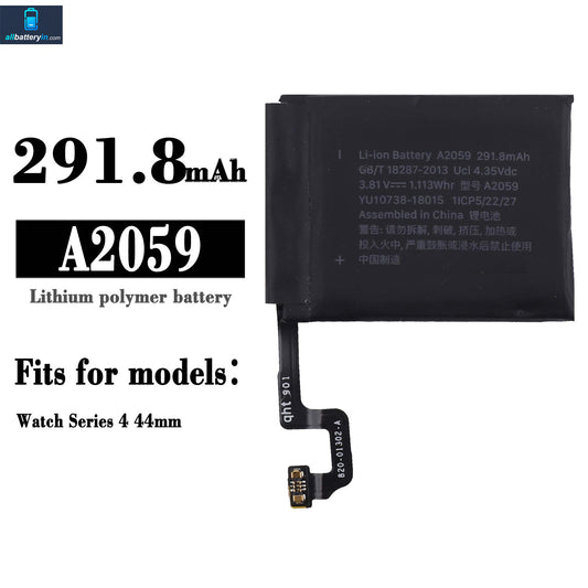 For Apple Watch S4 44mm / A2059 Battery 291.8mAh (SKU: 13077)