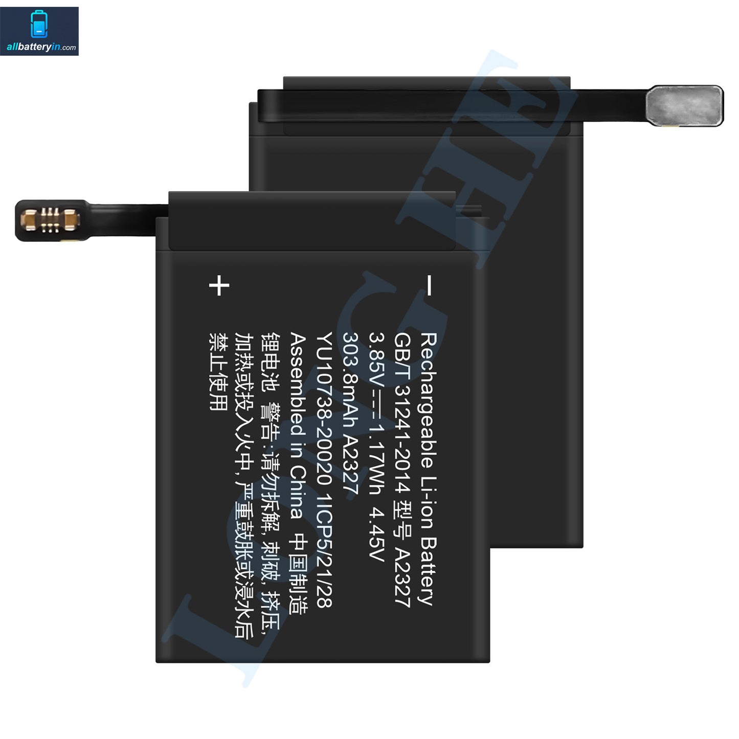 For Apple Watch S6 44mm Battery 303.8mAh (SKU: 13081)