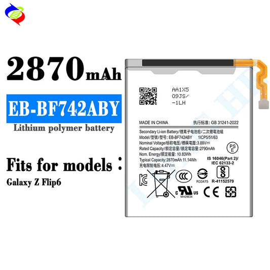 For Samsung Galaxy Z Flip6 Battery EB-BF742ABY (SKU: 22011)