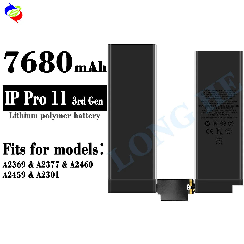For iPad Pro 11inch (2021) 3rd Gen /A2377/A2460/A2459/A2301 Battery (SKU: 14030)