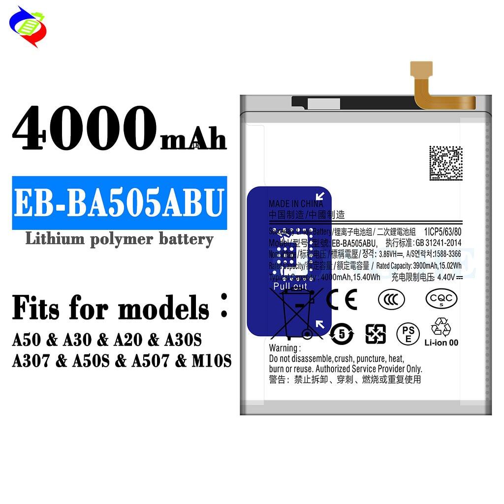 For Samsung Galaxy A50 / A30S / A307 / A50S / A507 Battery EB-BA505ABU (SKU: 21988)