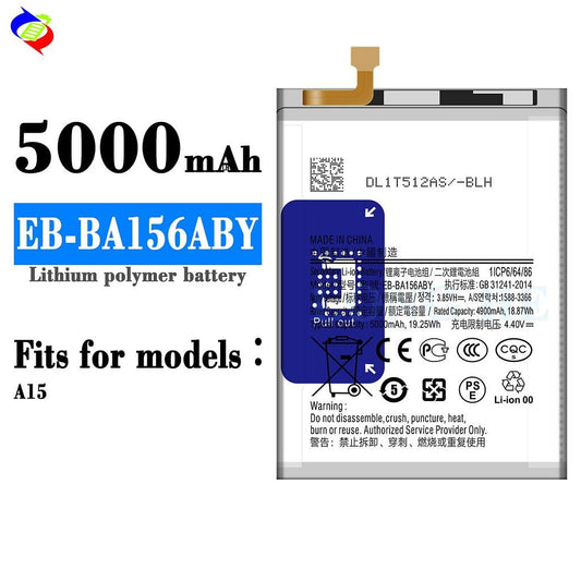 For Samsung Galaxy A15 / A155 / A15 5G / A156 Battery EB-BA156ABY (SKU: 21979)