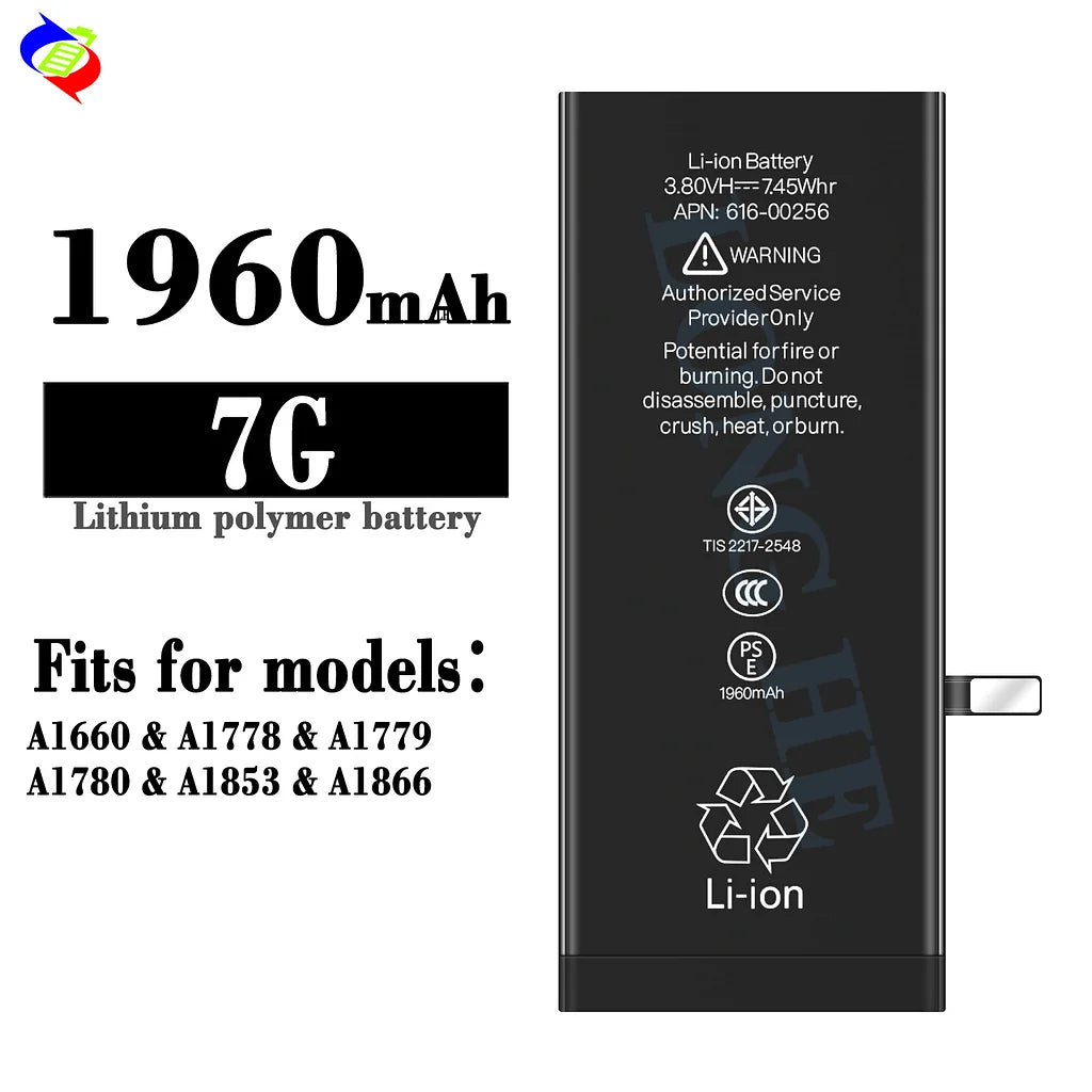 For iPhone 7 Standard Capacity Battery 1960mAh (SKU: 10780)